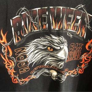 Mens 2005 Daytona Beach Bike Week Long Sleeve T-shirt Sz X-LARGE